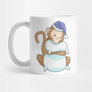 Monkey with Pillow & Sleepyhead Mug